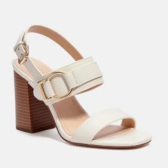 Coach Mabel Sandal - Chalk - Picture 1 of 4